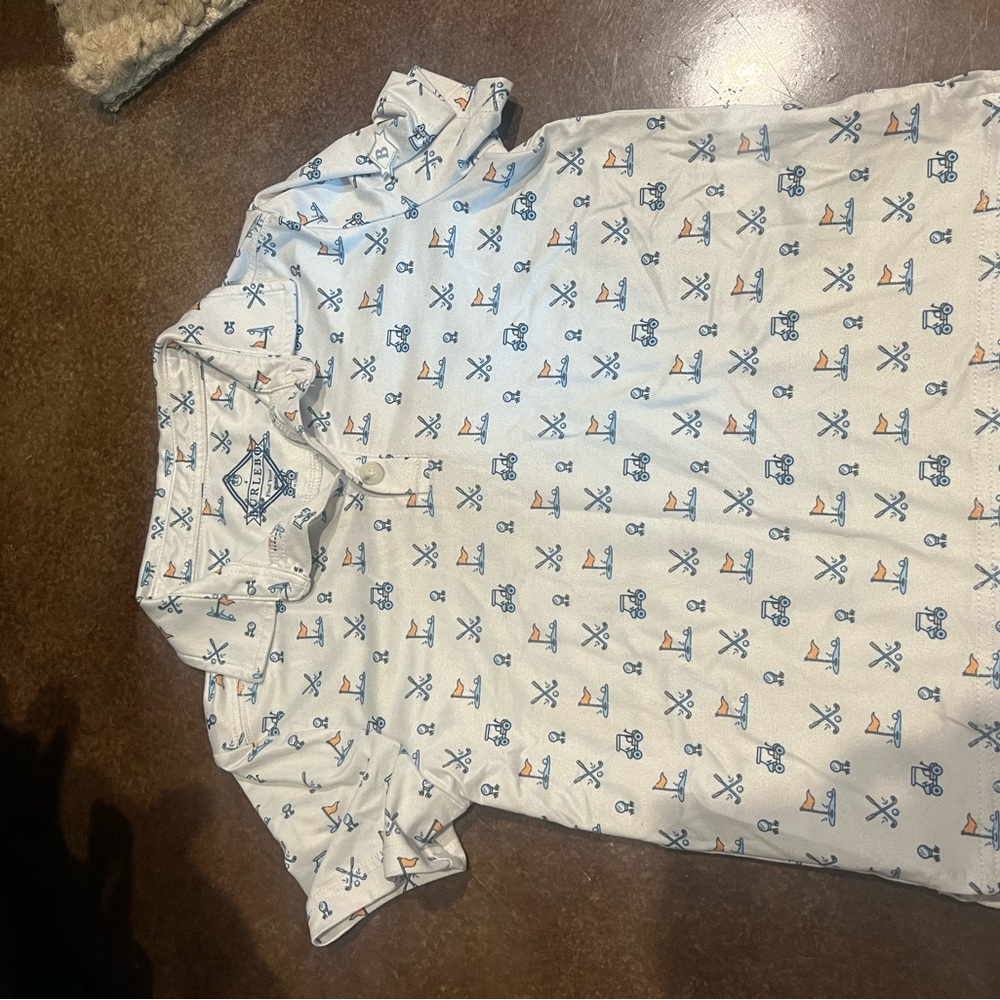 Burlebo kids golf shirt